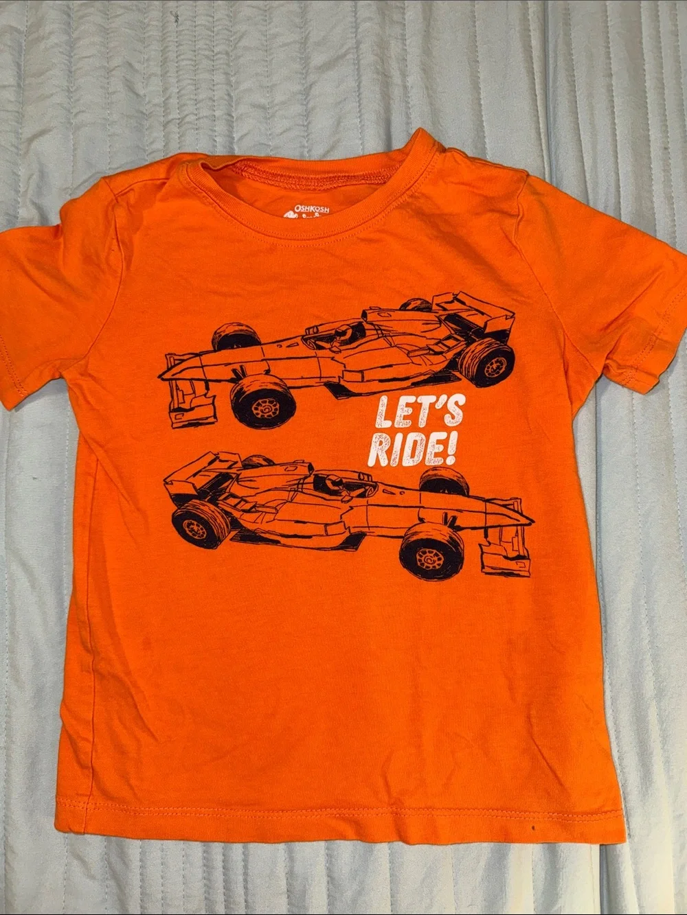 Let’s Ride! Formula1 Orange Tee